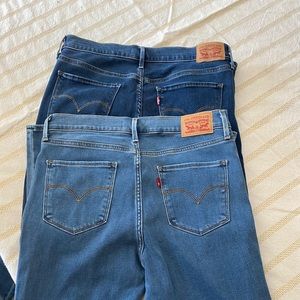 Levi’s 720 high rise super skinny jeans